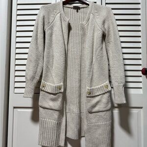 The Limited Cream Knit Cardigan